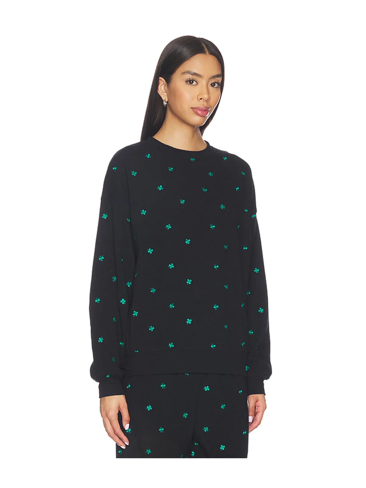 BEACH RIOT DEVY オーバーサイズセーター - Black,Green. - 画像2