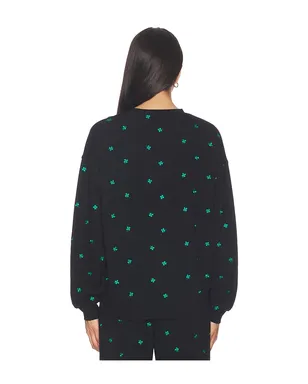 BEACH RIOT DEVY オーバーサイズセーター - Black,Green. - サムネイル3