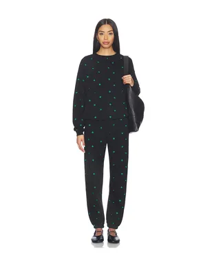 BEACH RIOT DEVY オーバーサイズセーター - Black,Green. - サムネイル4