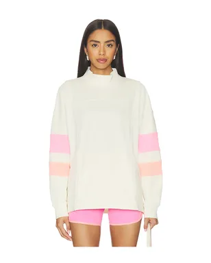BEACH RIOT JAYLYN スウェットシャツ - Cream,Pink. - サムネイル1
