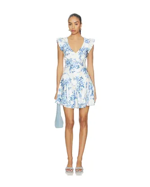 BEACH RIOT LENNIE ミニドレス - Blue,White. - サムネイル1
