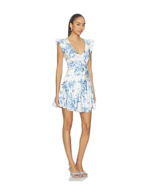 BEACH RIOT LENNIE ミニドレス - Blue,White. - サムネイル2