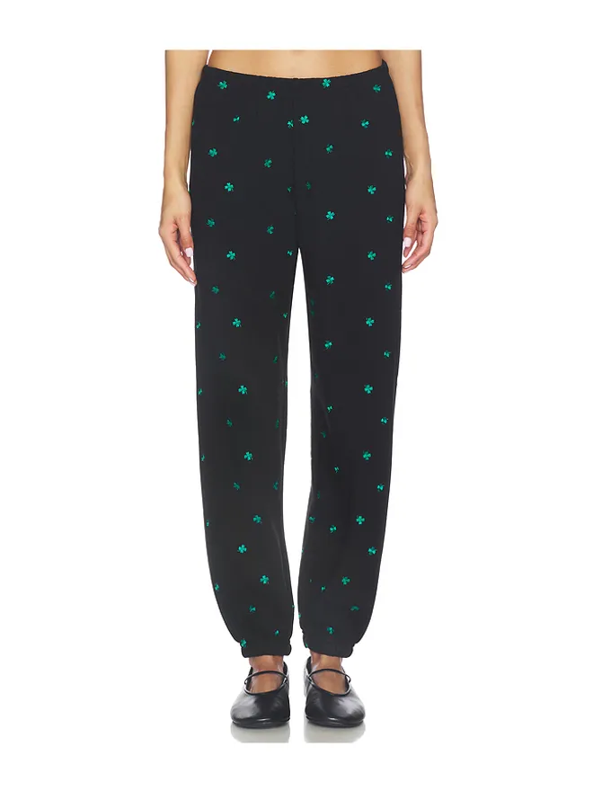 BEACH RIOT BEACH RIOT NASH スウェットパンツ - Black,Green.の商品画像