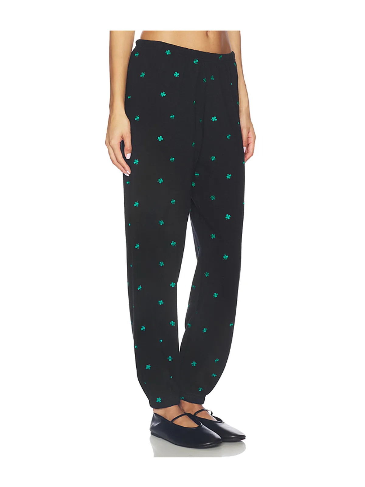 BEACH RIOT NASH スウェットパンツ - Black,Green. - 画像2