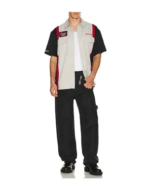 Brixton COORS シャツ - Grey,Black. - サムネイル4