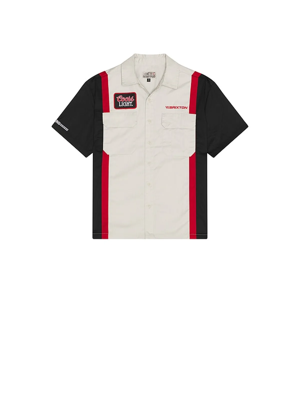 Brixton COORS シャツ - Grey,Black. - 画像5