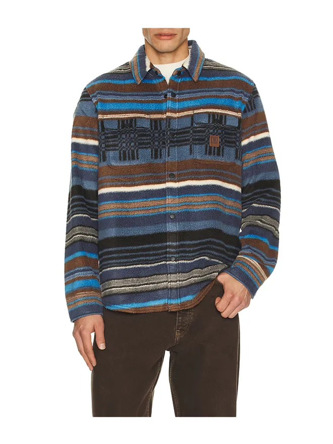 Brixton Brixton BOWERY Tシャツ - Slate,Brown.の商品画像
