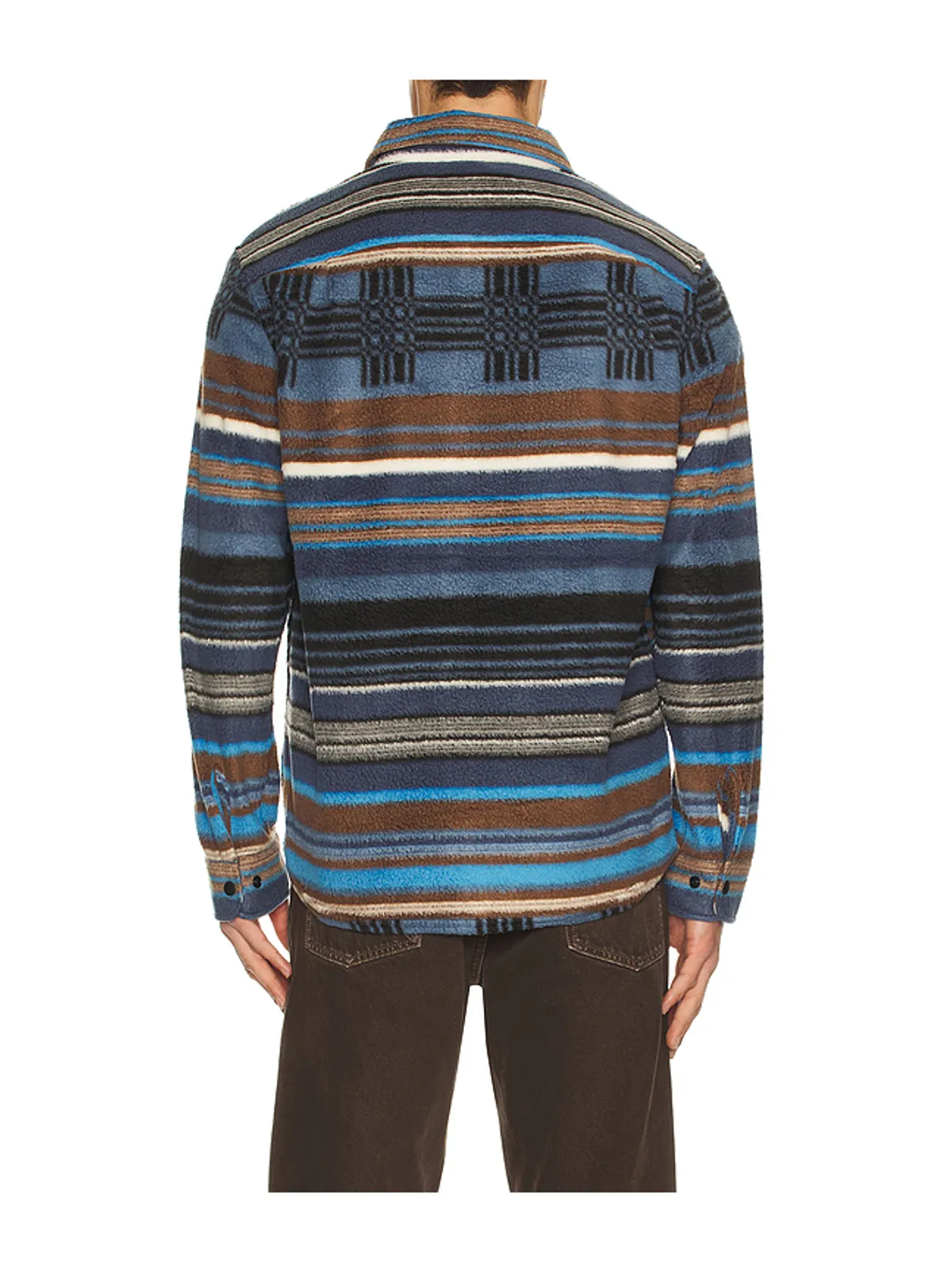 Brixton BOWERY Tシャツ - Slate,Brown. - 画像2