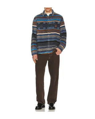 Brixton BOWERY Tシャツ - Slate,Brown. - サムネイル3