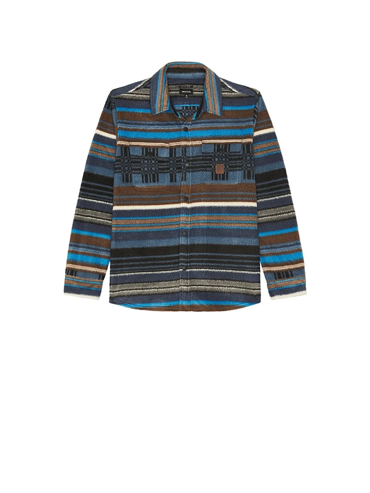 Brixton BOWERY Tシャツ - Slate,Brown. - 画像4