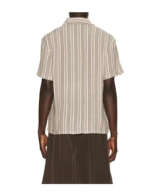 Brixton シャツ - Wine,Brown. - サムネイル2