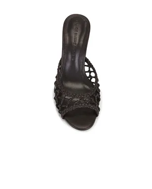 BLACK SUEDE STUDIO PEACH 80 ミュール - サムネイル4