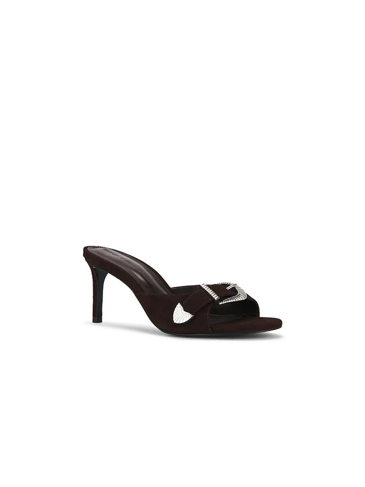 BLACK SUEDE STUDIO ELENA 70 ミュール - 画像2