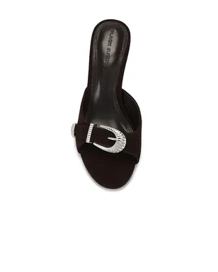BLACK SUEDE STUDIO ELENA 70 ミュール - サムネイル4