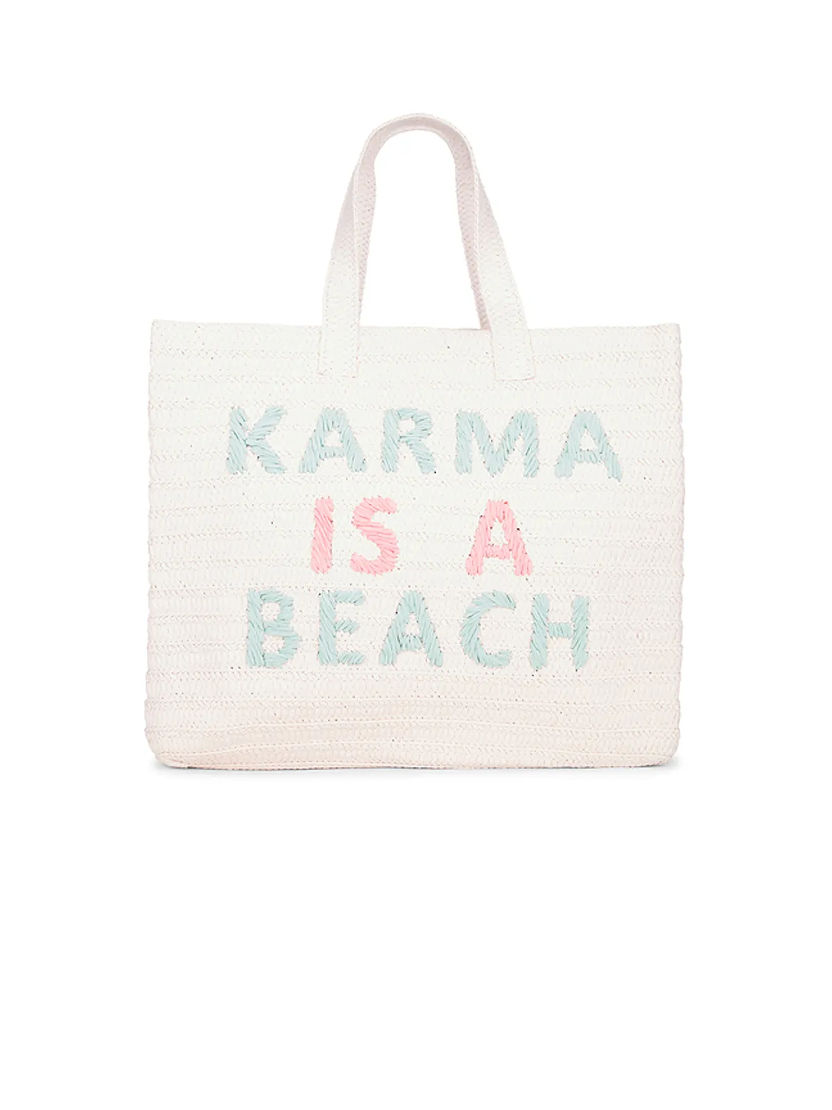 BTB Los Angeles KARMA IS A BEACH トートバッグ - 画像1