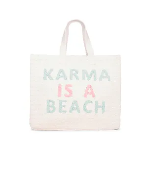 BTB Los Angeles KARMA IS A BEACH トートバッグ - サムネイル1