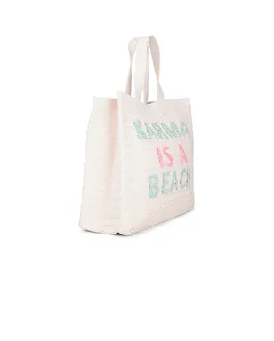 BTB Los Angeles KARMA IS A BEACH トートバッグ - サムネイル3
