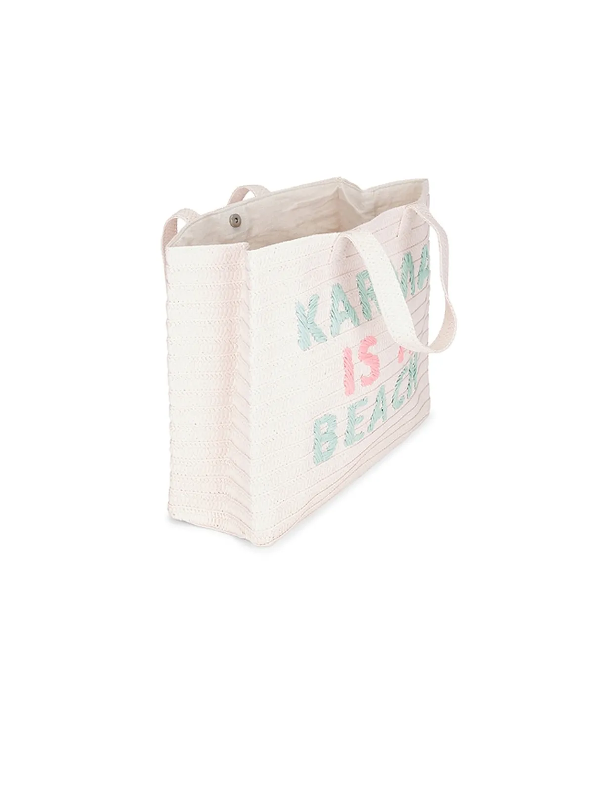 BTB Los Angeles KARMA IS A BEACH トートバッグ - 画像4