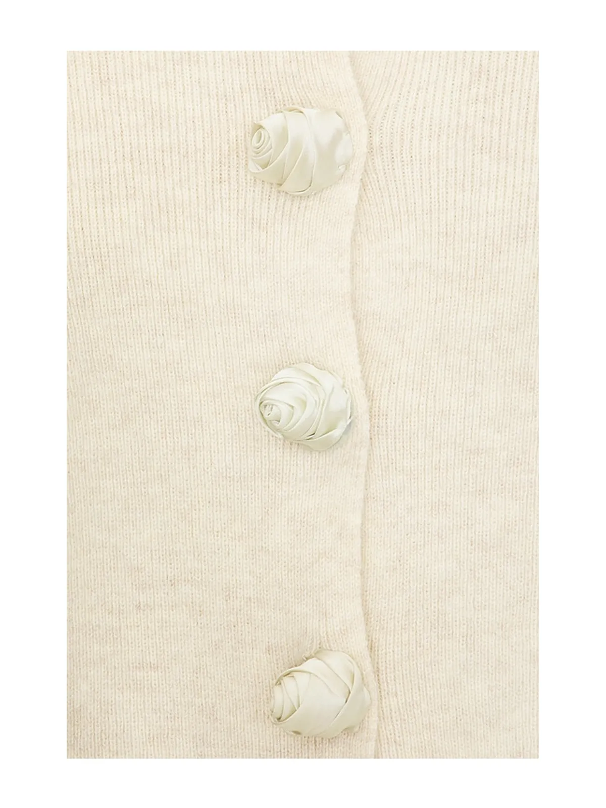 Bubish ROSETTE ニットカーディガン - 画像5