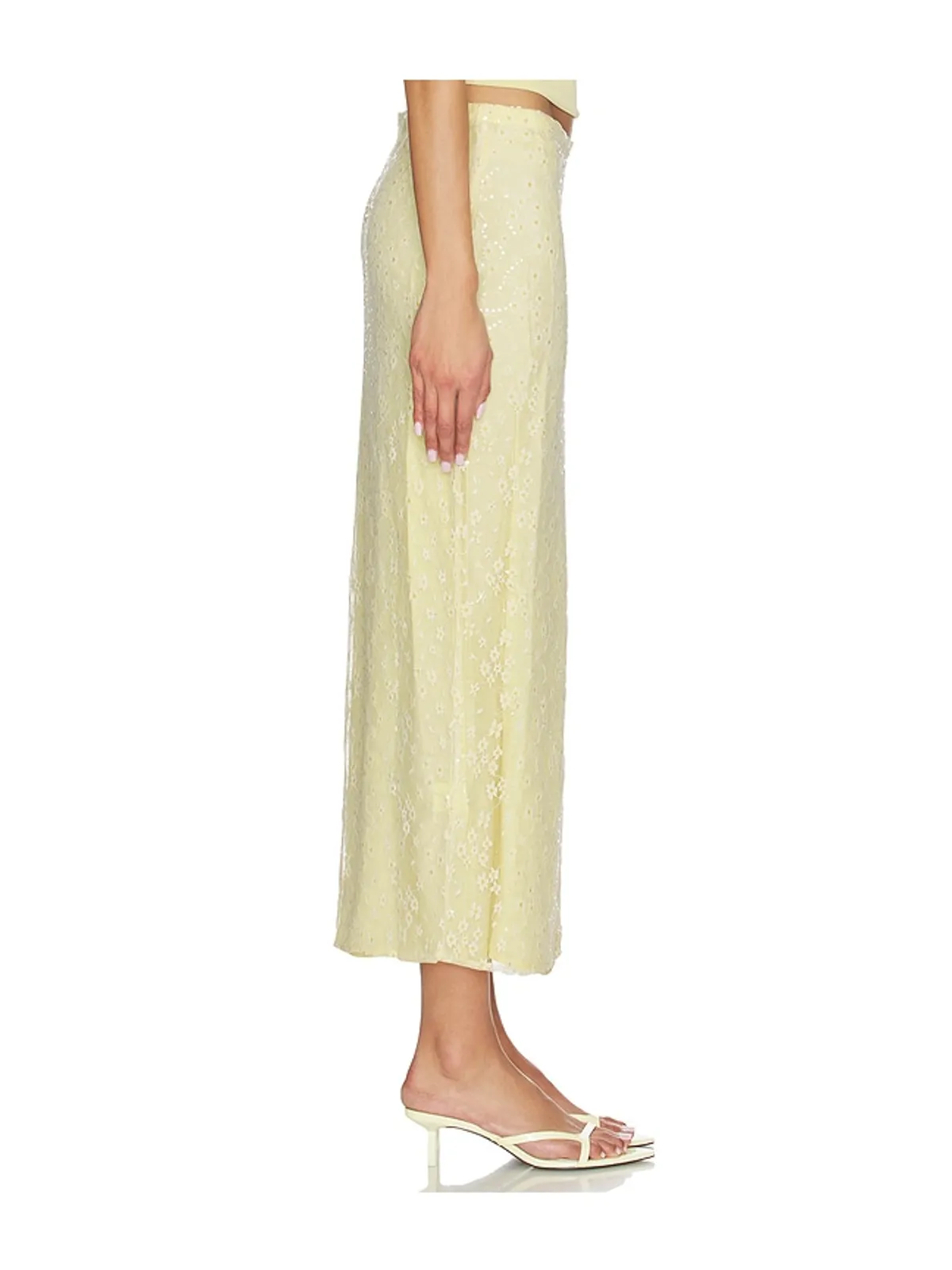 Bubish HAZEL SEQUIN LACE マキシスカート - 画像3