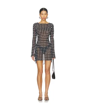 Bella Venice BRITAIN ドレス - Black,White. - サムネイル1