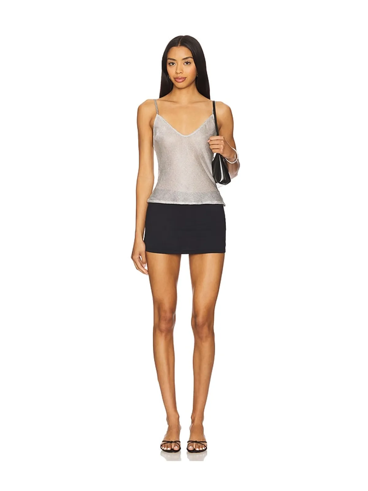 Bella Venice JACKIE トップ - Metallic Silver, grey. - 画像4