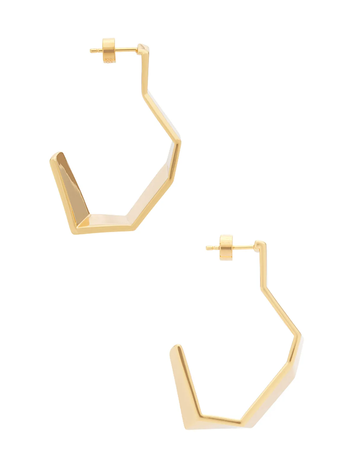 Bevza BROKEN SHAPE イヤリング - 画像2