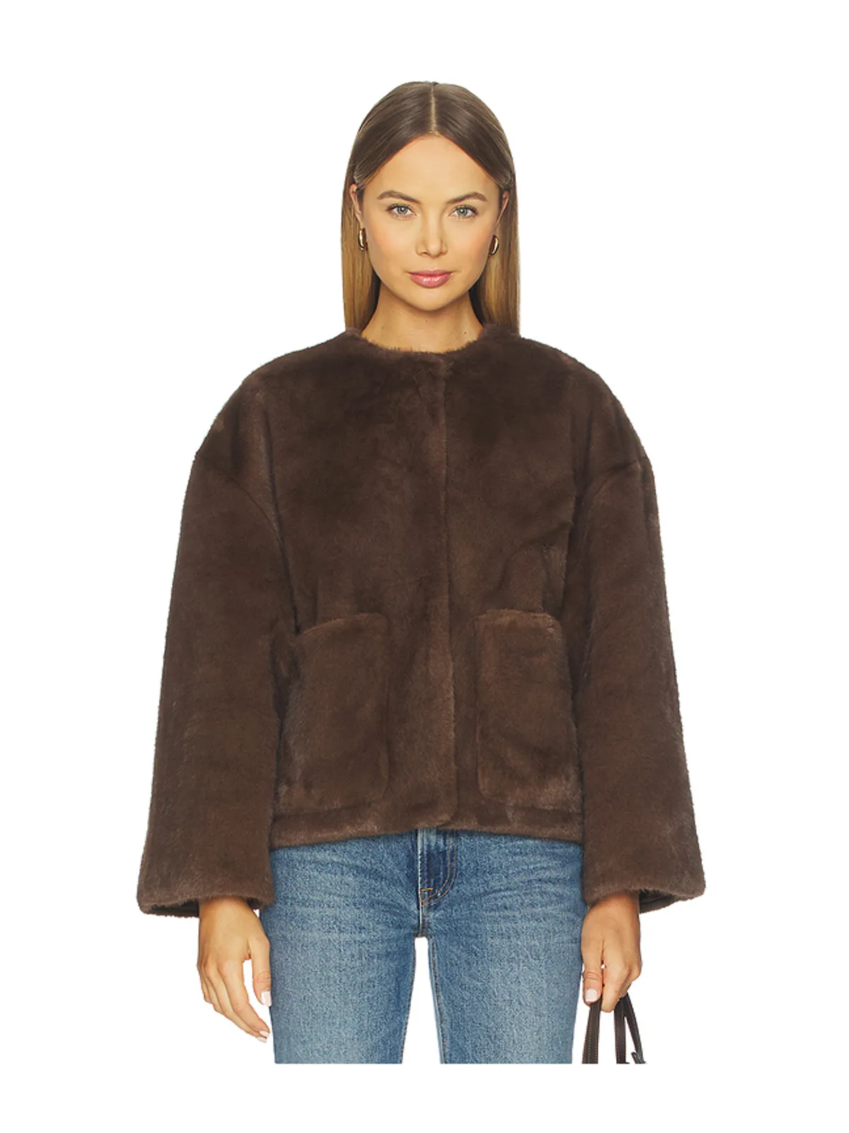 By Malene Birger JACQUIE フェイクファージャケット - 画像2