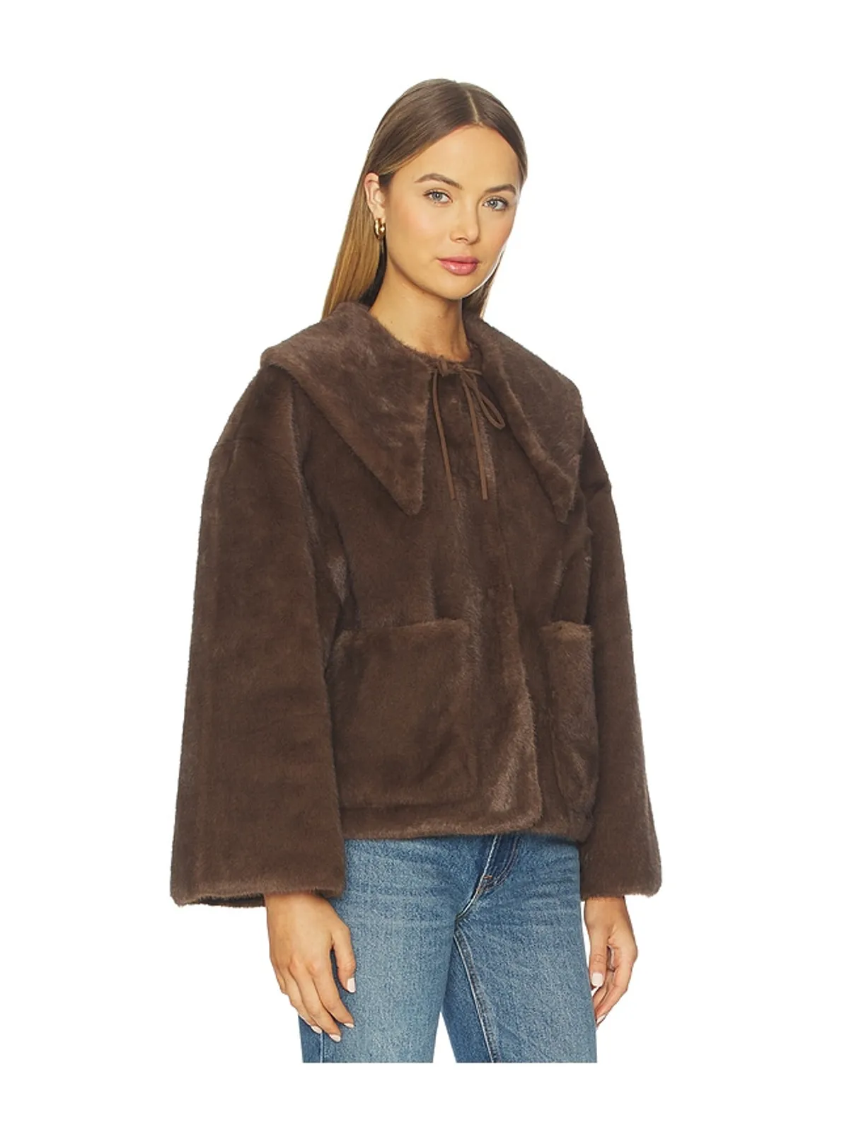 By Malene Birger JACQUIE フェイクファージャケット - 画像3