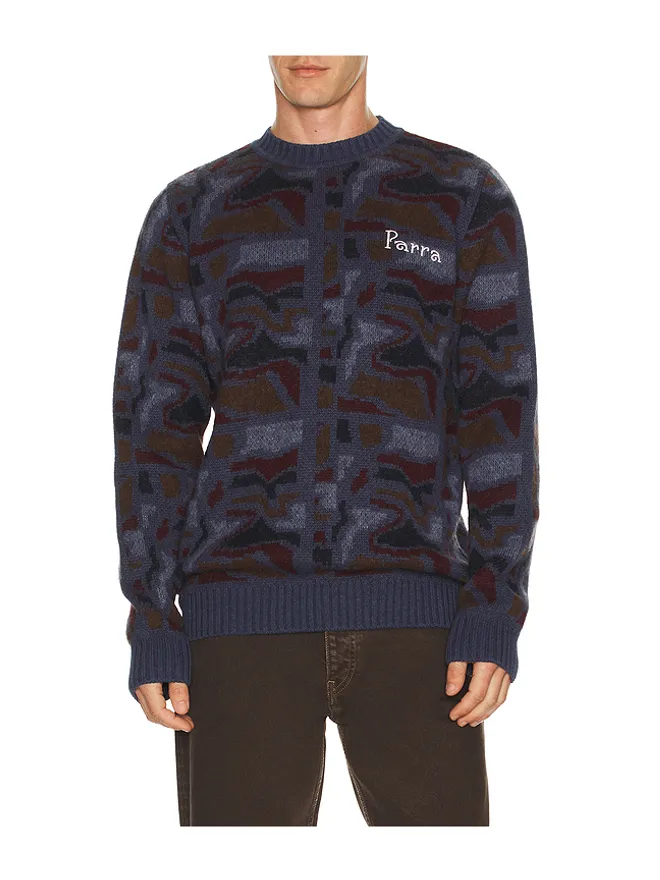 By Parra By Parra REPEAT FTP BOOSTER ニットプルオーバーの商品画像