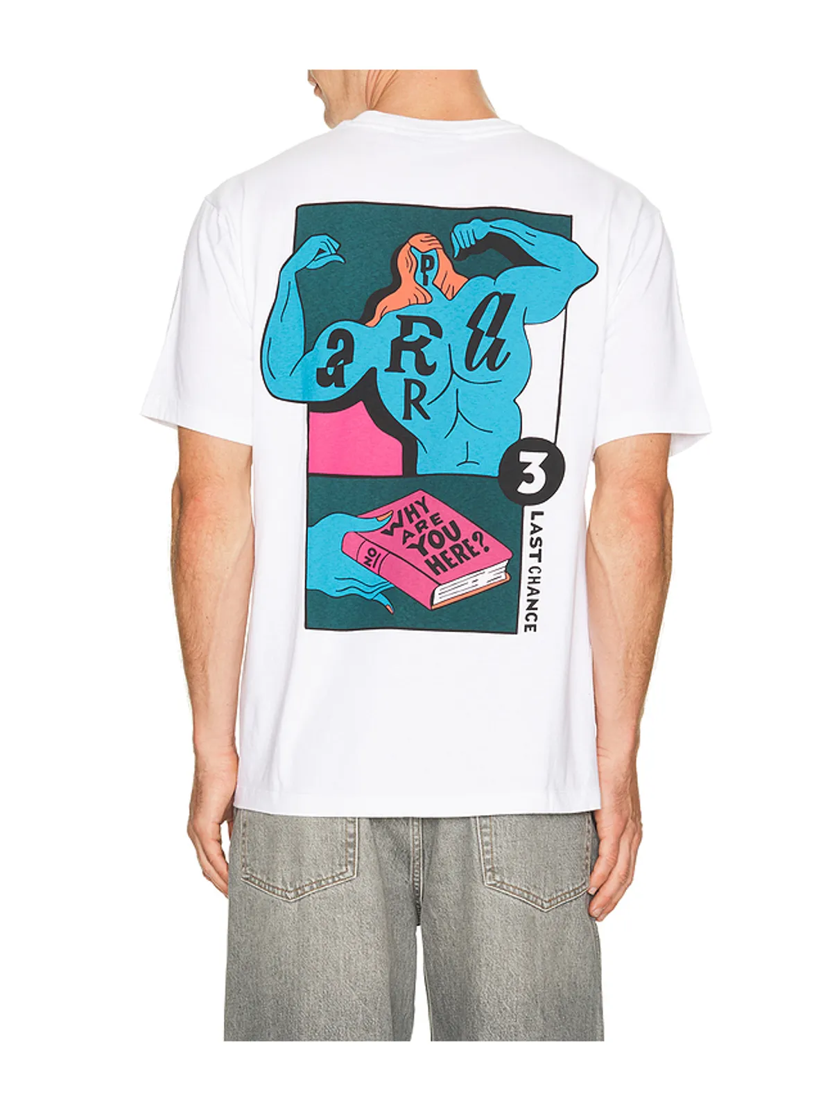 By Parra WHY ARE YOU HERE Tシャツ - 画像1