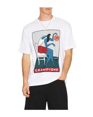 By Parra CHAMPIONE T-SHIRT ホワイト - サムネイル1