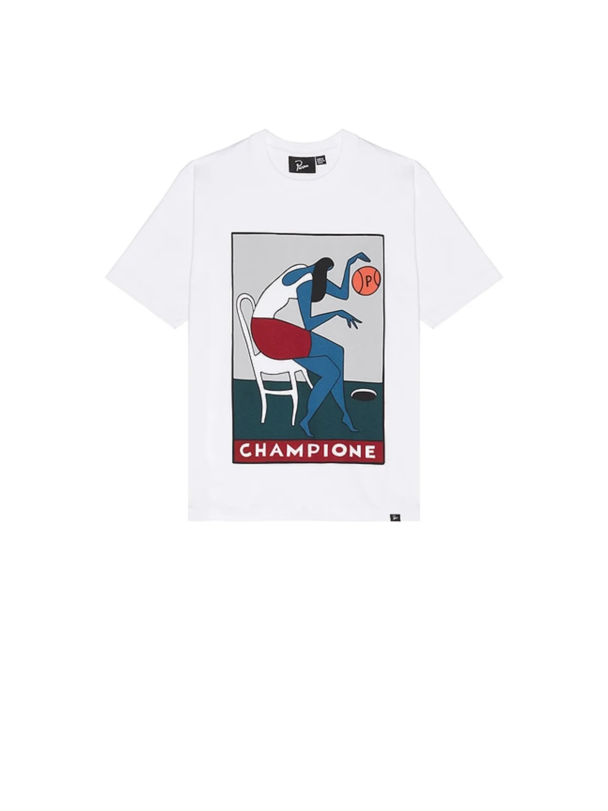 By Parra CHAMPIONE T-SHIRT ホワイト - 画像4