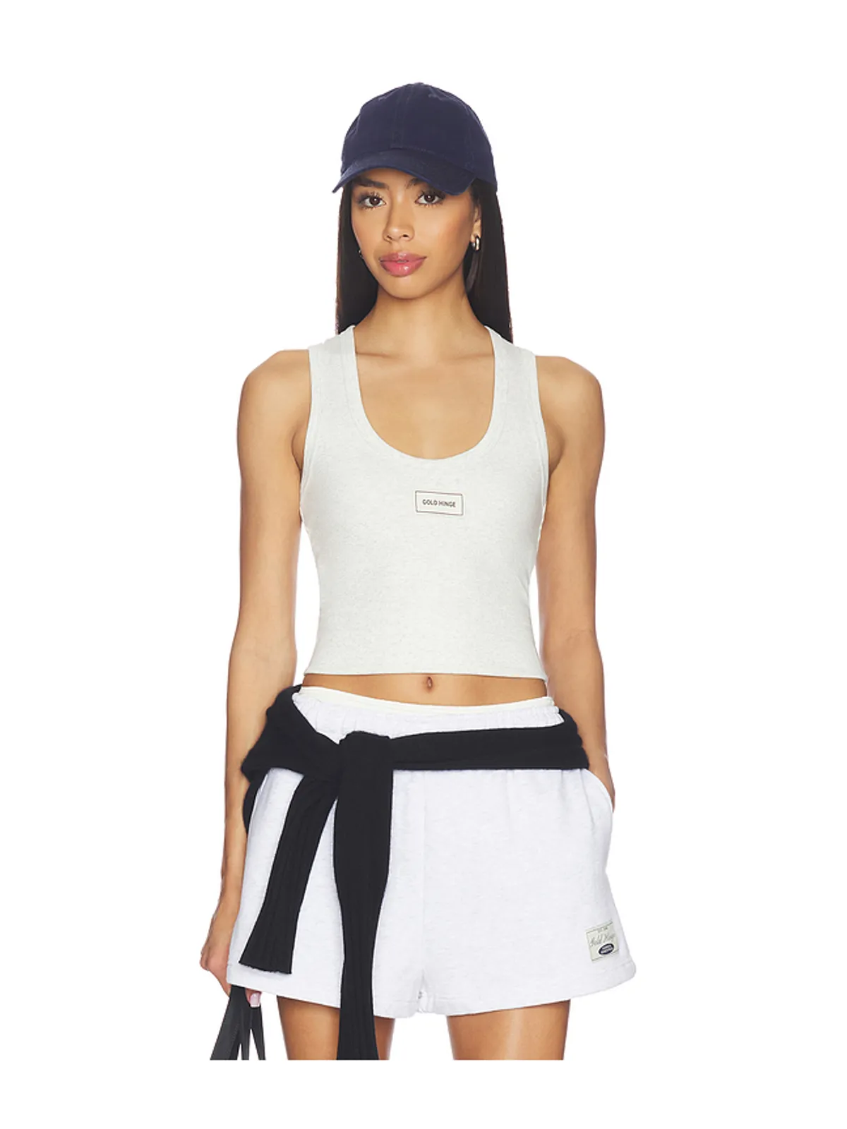 Gold Hinge COTTON RIBBED TANK TOP コットン リブ タンクトップ - 画像1