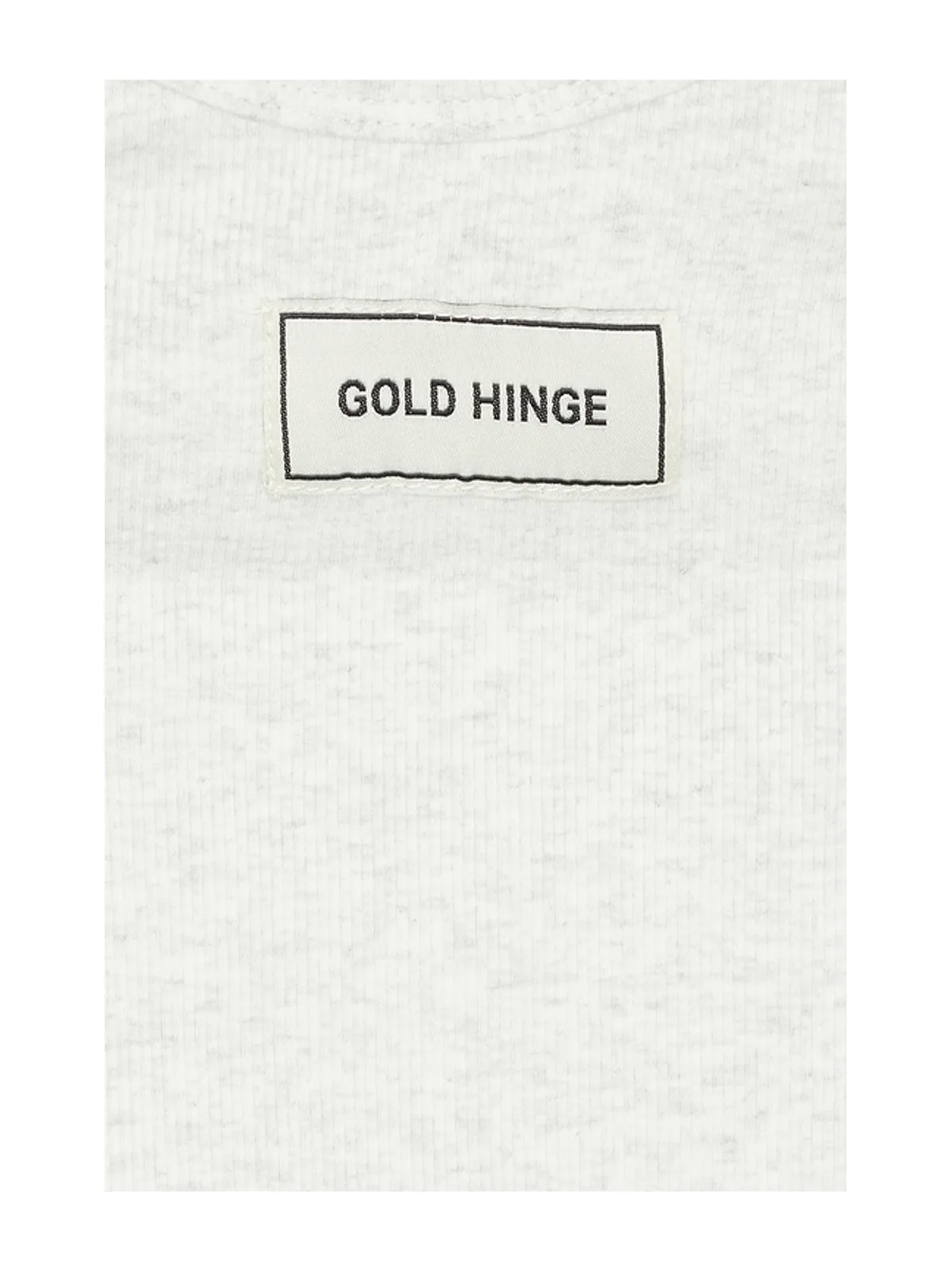 Gold Hinge COTTON RIBBED TANK TOP コットン リブ タンクトップ - 画像5