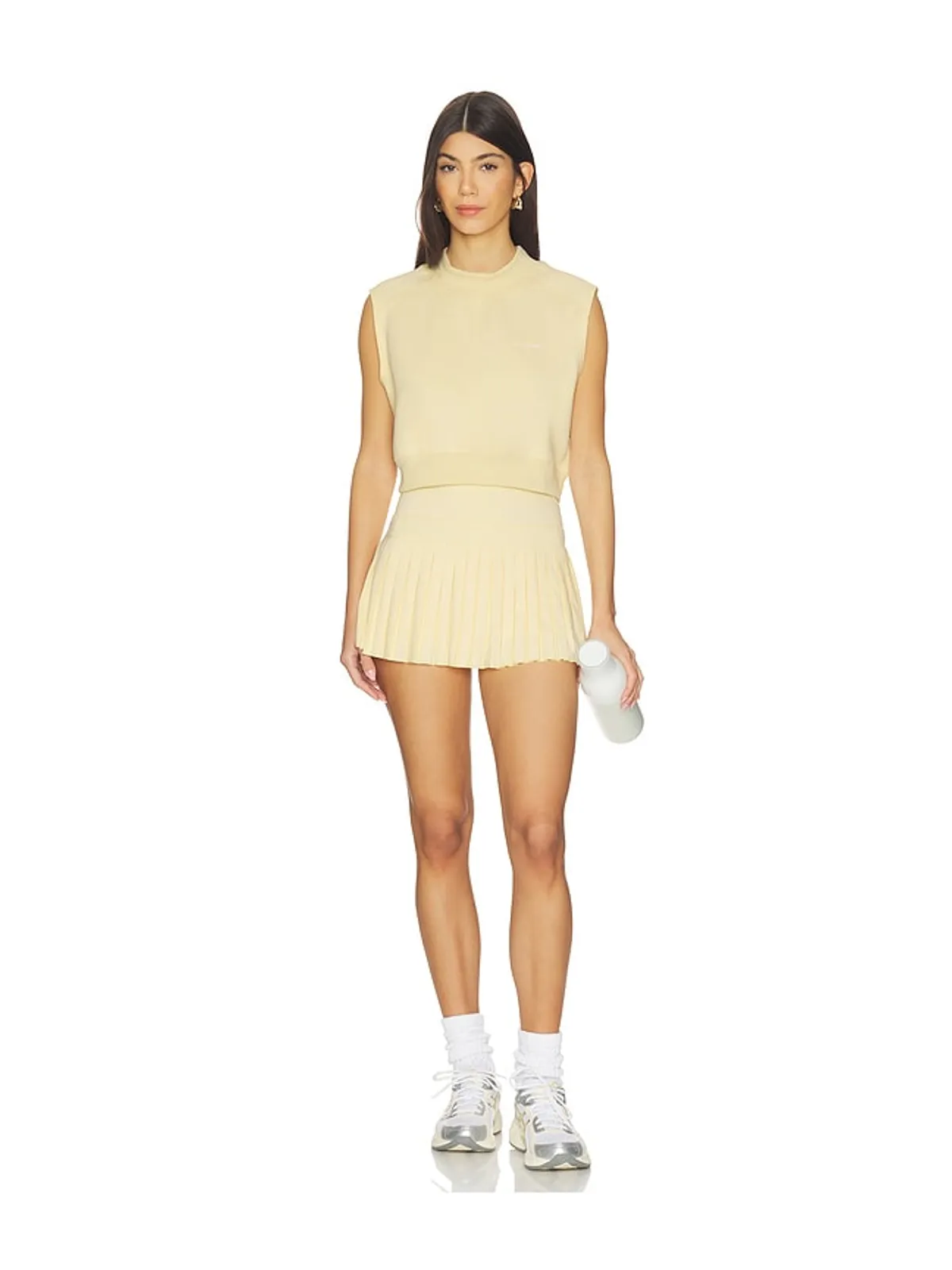 Gold Hinge MOCK NECK SLEEVELESS TOP モックネックノースリーブトップ - 画像4