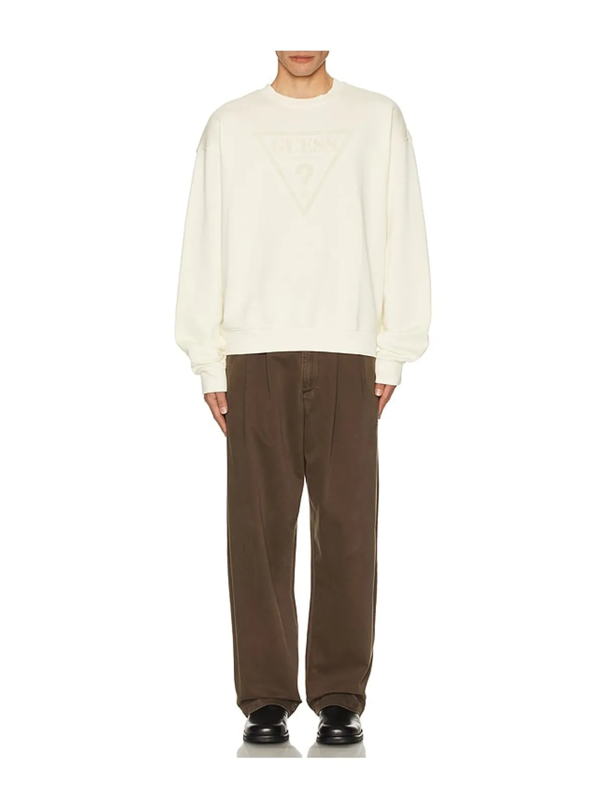 Guess Originals VINTAGE TRIANGLE クルーネックスウェットシャツ - 画像4