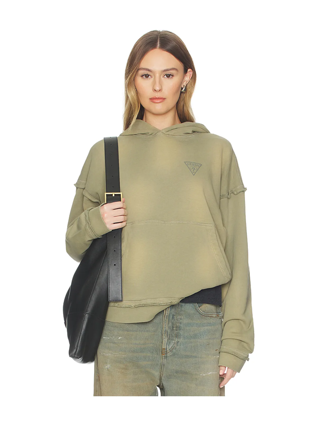Guess Originals SMALL TRIANGLE LOGO パーカー - 画像1