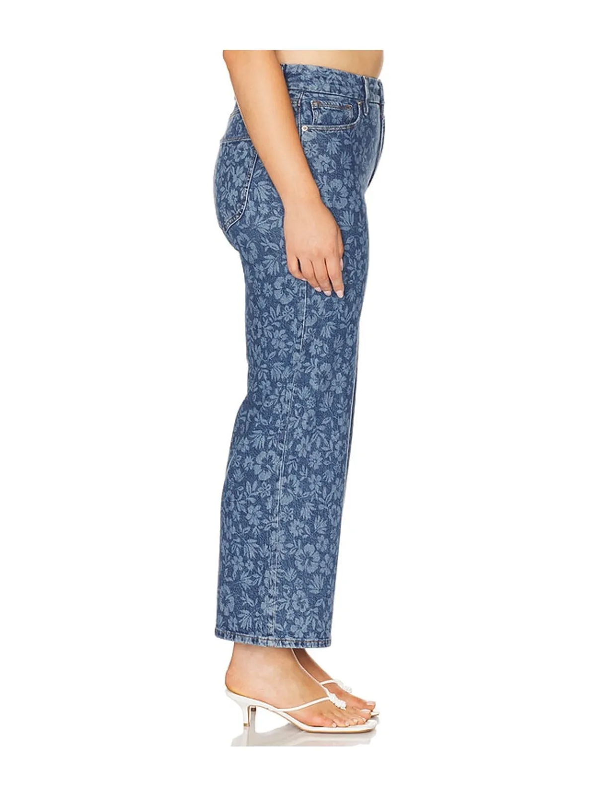 Good American Good Waist Cropped Palazo - 画像6