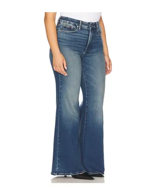 Good American SOFT TECH GOOD WAIST PALAZZO フレア - サムネイル4