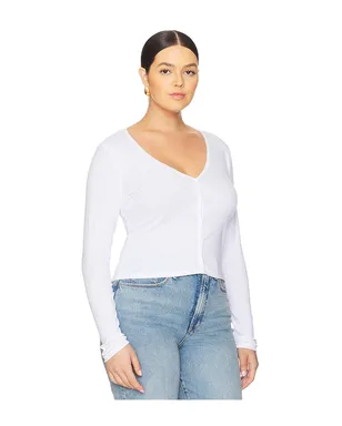 Good American COTTON POINTELLE カーディガン - サムネイル4