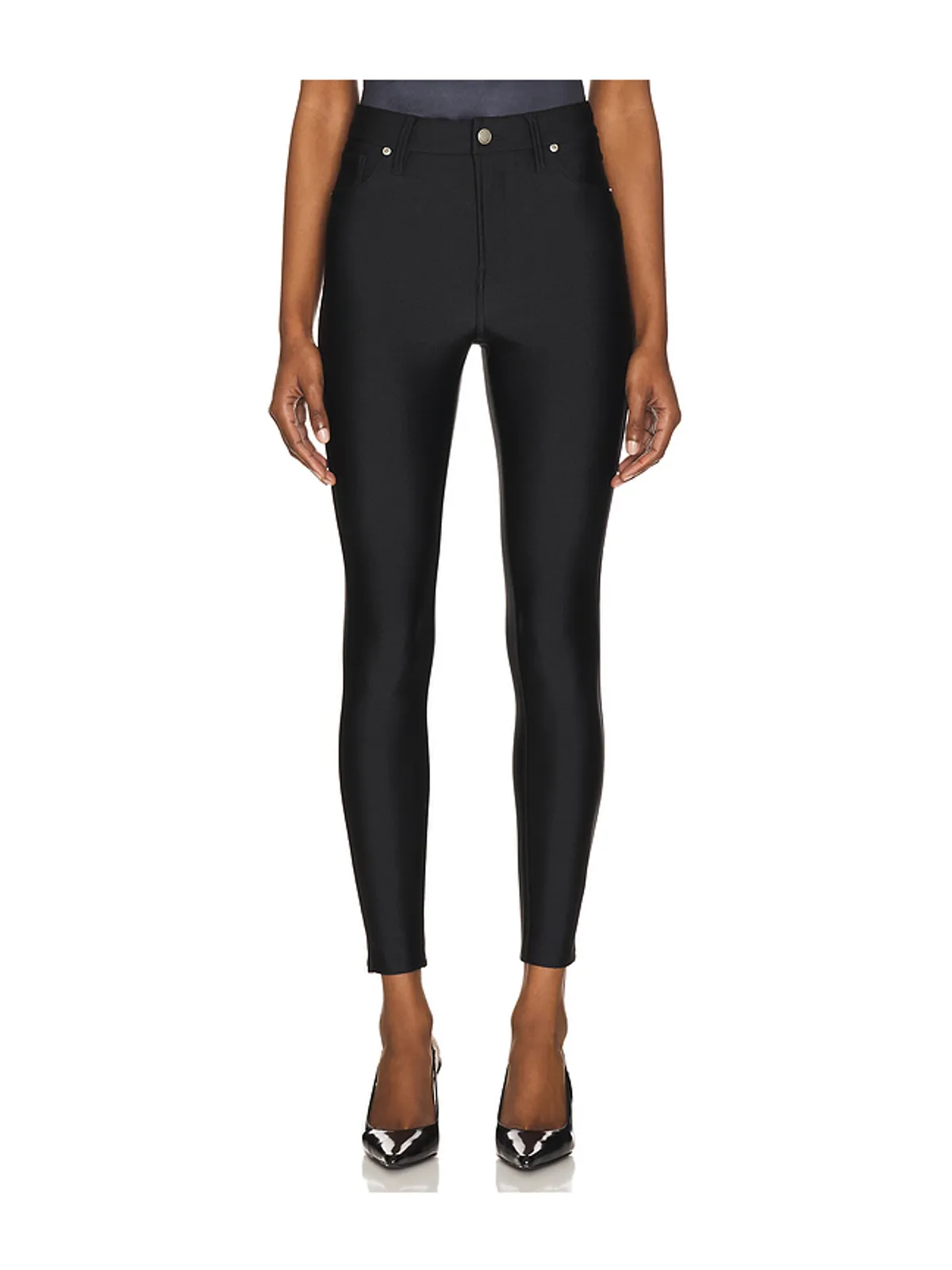 Good American COMPRESSION SHINE GOOD WAIST パンツ - 画像1