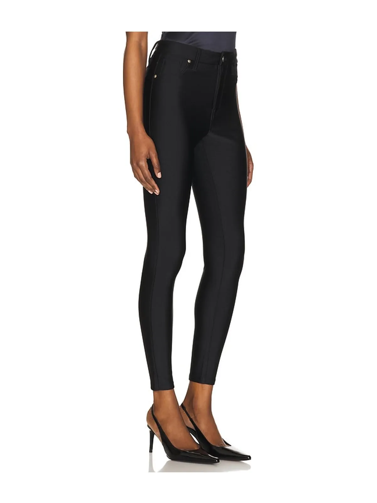 Good American COMPRESSION SHINE GOOD WAIST パンツ - 画像3