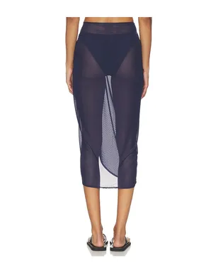Good American Mesh Midi Sarong - サムネイル4