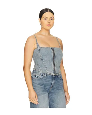 Good American DENIM ビスチェ - サムネイル4