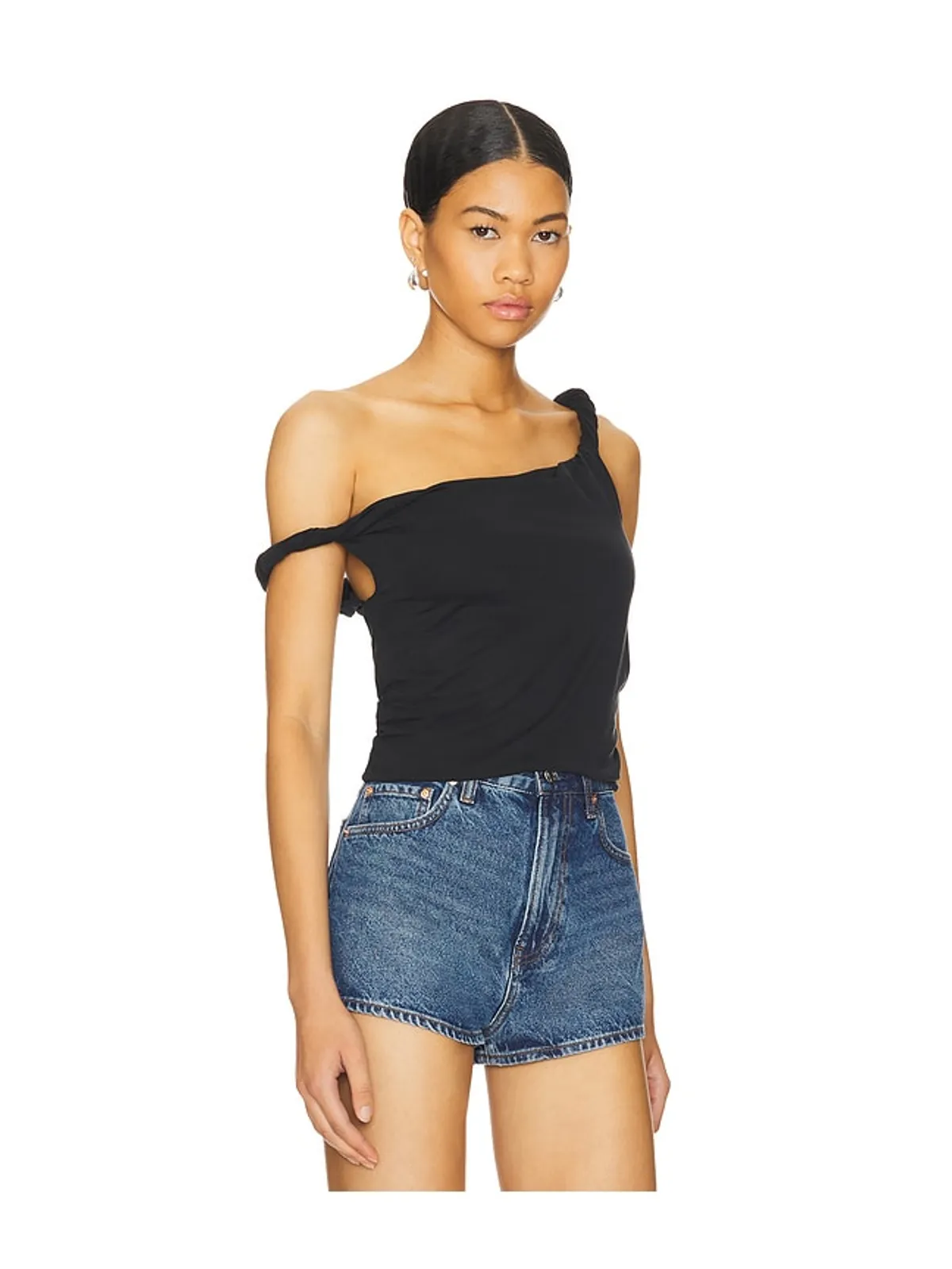 Good American ツイストTシャツ - 画像3