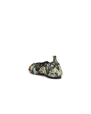 Ganni LACE UP バレリーナ - サムネイル3