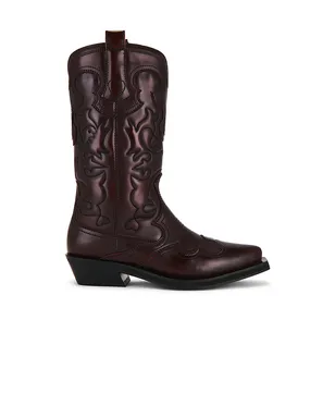 Ganni EMBROIDERED WESTERN ブーツ - サムネイル1