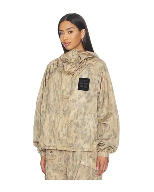 Ganni PRINTED FLYWEIGHT NYLON HOODED ジャケット - サムネイル3