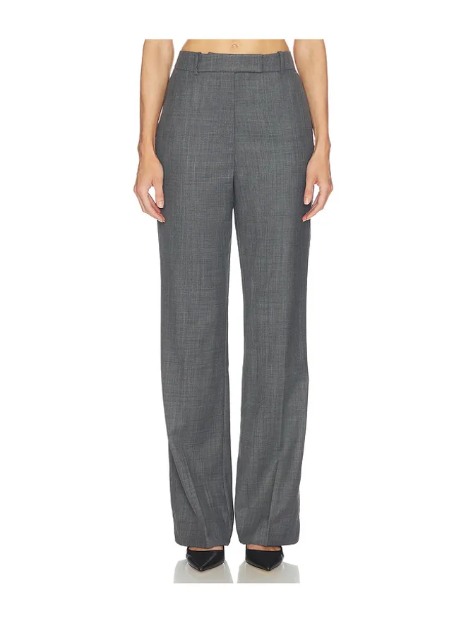 Ganni Ganni WOOL MELANGE SUITING STRAIGHT パンツの商品画像